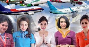 Daftar Gaji Pramugari semua Maskapai di Indonesia